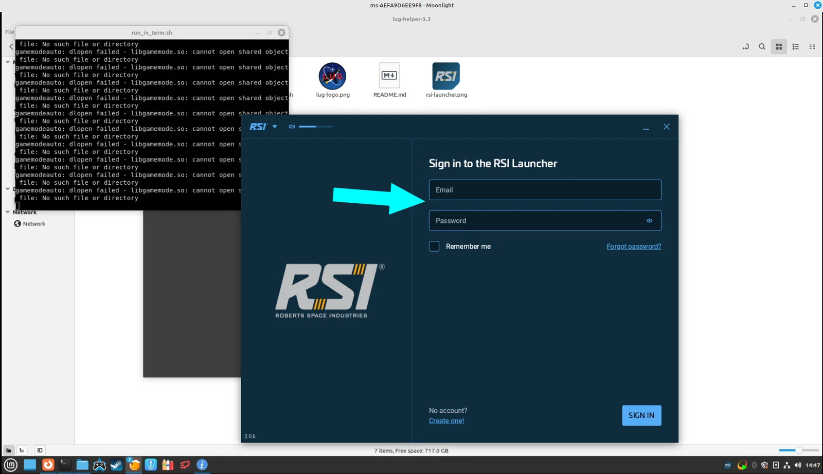 Star Citizen successfully installed and running